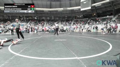 49 lbs Round Of 32 - Dawson Smith, Sallisaw Takedown Club vs Nicholas Wytovich, Husky WC