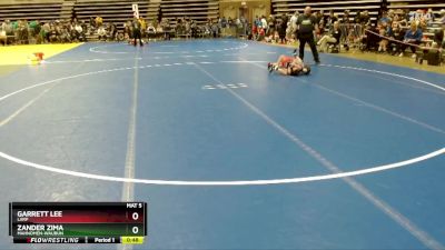 60 lbs Quarterfinal - Garrett Lee, LARP vs Zander Zima, Mahnomen-Waubun