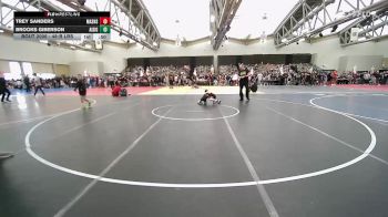 48-B lbs Quarterfinal - Trey Sanders, Mat Assassins vs Brooks Giberson, All I See Is Gold Academy