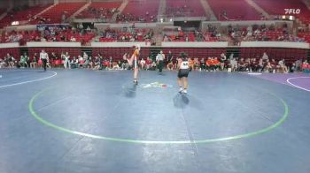 170 lbs Round 3 - 2nd Wrestleback And Semi-finals(16 Team) - Gabriella Bell, Arlington Martin vs Leona Layne, Rockwall