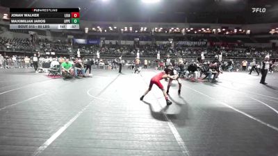 80 lbs Round Of 16 - Jonah Walker, Legal Pain vs Maximilian Jaros, Upper Township