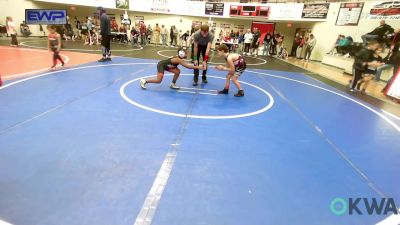 80 lbs Rr Rnd 3 - Hayden Swanson, Gentry Youth Wrestling vs Bryce Harlin, Muskogee Rougher Youth Wrestling