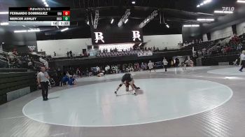 157 lbs Champ. Round 2 - Fernando Dominguez, Unattached vs Mercer Ashley, Oklahoma City