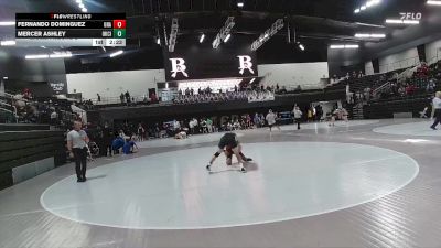 157 lbs Champ. Round 2 - Fernando Dominguez, Unattached vs Mercer Ashley, Oklahoma City