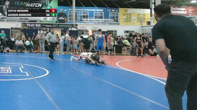 95 lbs Final - Coyle Heggins, Steller Trained 212th - MS vs Jaxson Simmons, Dark Horse - MS
