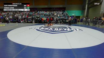 106 lbs Round Of 64 - Josh Borbely, Yukon vs Cooper Green, Mountain View AZ
