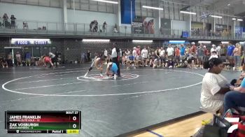 126 lbs Semis & 3rd Wb (16 Team) - Zak Vosburgh, Beach Bombers vs James Franklin, Alabama Elite Gold