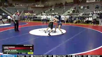 6 lbs Quarterfinal - Lane Parrish, Har-Ber vs Carson Schmid, Fort Smith Southside High