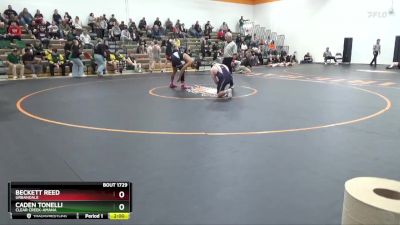 165-175 lbs Round 2 - Beckett Reed, Urbandale vs Caden Tonelli, Clear Creek-Amana