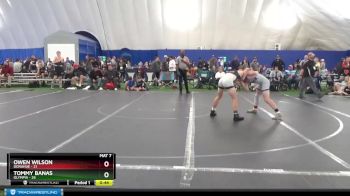 120 lbs Round 6 (10 Team) - Owen Wilson, Donahue vs Tommy Banas, Olympia