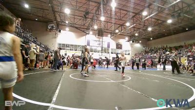 67-70 lbs Rr Rnd 3 - Camberleigh Hausner, Sperry Wrestling Club vs Emeree Calkins, Pawhuska Elks Takedown