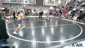 67 lbs Consolation - Broderick Wyatt, Wolfpak Wrestling vs Jaxen Hoehn, Jacket Wrestling Club