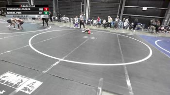 49 lbs Consi Of 8 #2 - Remington Lederer, Prescott Valley Bighorns vs Ezekiel Pina, Way Out West