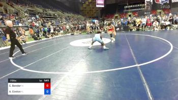 170 lbs Rnd Of 64 - Coy Bender, Indiana vs Amir Coston, Florida