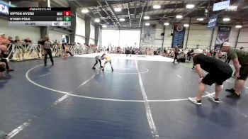 56 lbs Rr Rnd 2 - Kipton Myers, Micky's Minions White vs Ryker Polk, Team Gotcha Blue