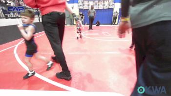 35 lbs Semifinal - Chet Clay, Skiatook Youth Wrestling vs Gabe Dicus, Ft. Gibson Takedown Club