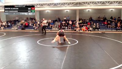 141 lbs Champ. Round 1 - Dmitri Alarcon, Western Wyoming College vs Nick Dardanes, Adams State