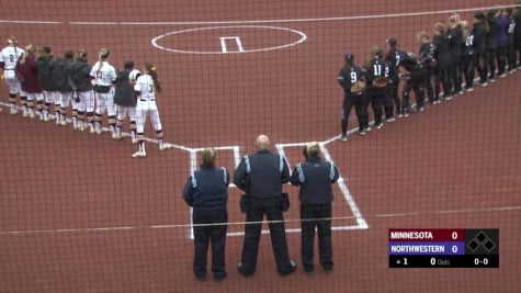 Minnesota at Northwestern - 2018 Big Ten Softball Game 2