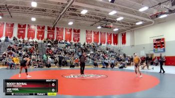126 lbs Cons. Round 2 - Rocky Roybal, Rocky Mountain vs Ian Vigil, Aztec