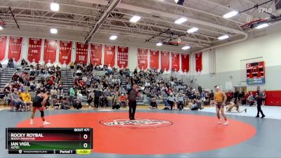 126 lbs Cons. Round 2 - Rocky Roybal, Rocky Mountain vs Ian Vigil, Aztec