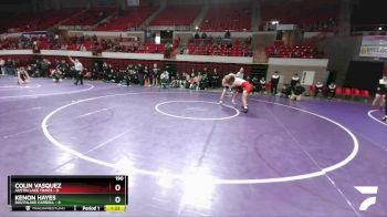 190 lbs Round 1 (16 Team) - Colin Vasquez, Austin Lake Travis vs Kenon Hayes, Southlake Carroll