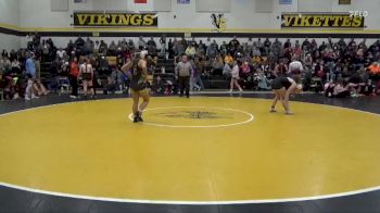 135 lbs Cons. Semi - Taylor Hoskins, Center Point-Urbana vs Ava Perkins, South Tama County