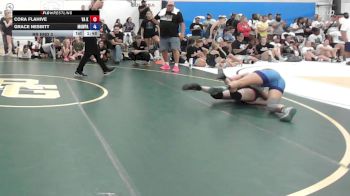 53 lbs Rr Rnd 3 - Cora Flahive, VA Killers - W vs Grace Nesbitt, MGW Death By Chocolate - W