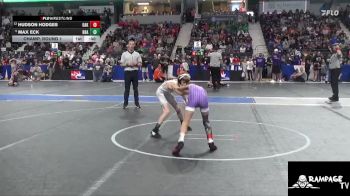 76 lbs Champ. Round 1 - Max Eck, Brawlers vs Hudson Hodges, Oakley
