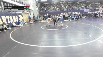 118 lbs Champ. Round 2 - Ivan Jolley, Williston vs Justus Peregrina, Coeur D Alene