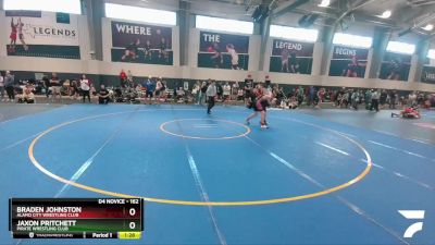 162 lbs Round 2 - Jaxon Pritchett, Pirate Wrestling Club vs Braden Johnston, Alamo City Wrestling Club