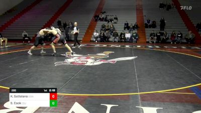 285 lbs Rr Rnd 1 - Kade Sottolano, Edinboro vs Shane Cook, Cleveland State