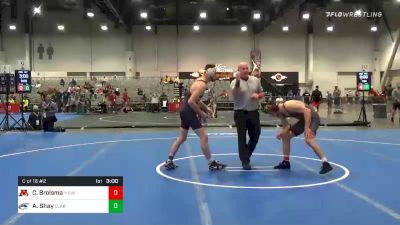 157 lbs Consolation - Carson Brolsma, Minnesota vs Avery Shay, Clarion