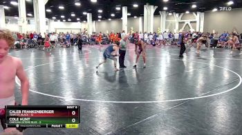 120 lbs Round 2 (8 Team) - Caleb Frankenberger, Team STL Black vs Cole Hunt, Carolina Exteme Blue