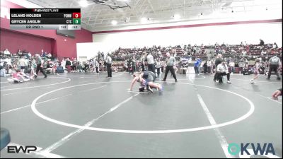Rr Rnd 1 - Leland Holden, Ponca City Wildcat Wrestling vs Grycen Anglin, Chandler Takedown Club