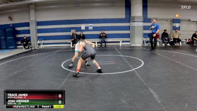 88 lbs Round 6 (8 Team) - Josh Werner, NOVA WC vs Trace James, AACO Allstars