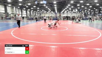 132 lbs Round Of 64 - Jimmie Bailes, WV vs Peyton Hatcher, VA