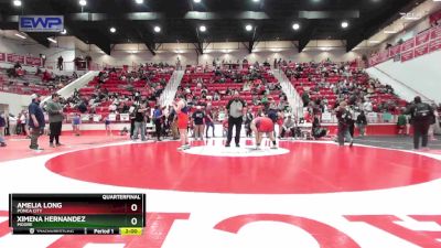 200 lbs Quarterfinal - Amelia Long, PONCA CITY vs Ximena Hernandez, MOORE