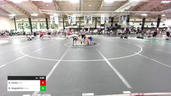 120 lbs Quarterfinal - Aiden Hollis, New Kent Wrestling Club vs Brendan Maglathlin, Gunston Wrestling Club