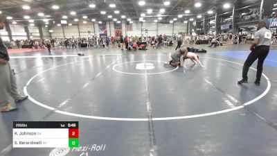 285 lbs Consi Of 32 #2 - Kalvin Johnson, GA vs Sebastian Berardinelli, NY