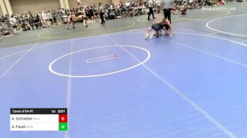 113 lbs Consi Of 64 #1 - Ayden Schreiber, Wildpack vs Andrew Fazeli, Royal Regime