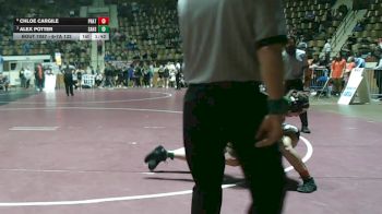 6-7A 132 Quarterfinal - Alex Potter, Saraland vs Chloe Cargile, Prattville