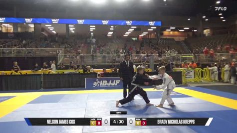 Brady Nicholas Krepps vs Nelson James Cox 2025 Pan Kids Jiu-Jitsu IBJJF Championship