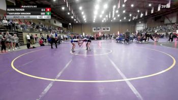 135 lbs Champ. Round 1 - Olivia Tucker, Lincoln East vs Kayleigh Braden, Harrah