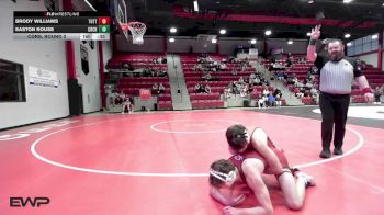 132 lbs Cons. Round 2 - Brody Williams, TUTTLE vs Easton Rouse, CROSSINGS CHRISTIAN