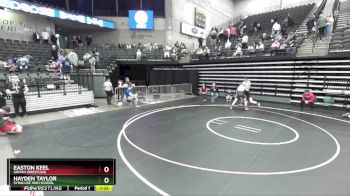 153 lbs Cons. Semi - Hayden Taylor, Syracuse High School vs Easton Keel, Uintah Wrestling
