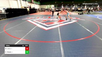 120 lbs Round Of 128 - Ben Levy, VA vs Colton Wade, PA