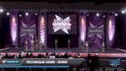 Technique Gems - Shine [2022 L2.1 Junior - PREP Day 1] 2022 JAMfest Cheer Super Nationals