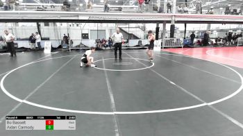 113A lbs Quarterfinal - Bo Bassett, Bishop Mccort vs Aidan Carmody, Force Wrestling