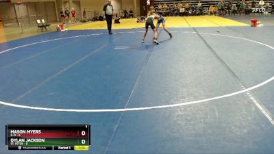 95 lbs Quarterfinals (8 Team) - Mason Myers, K-M vs Dylan Jackson, St. Peter