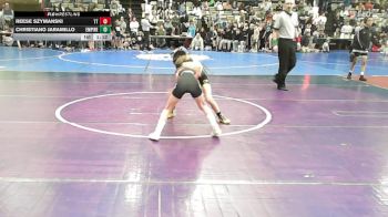 61 lbs Rr Rnd 1 - Reese Szymanski, Team Tugman - ESC vs Christiano Jaramillo, Empire Wrestling Academy 1 - ESC